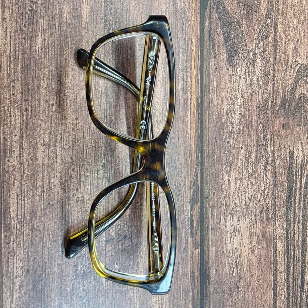 Ray-Ban RB 1536 3602 Tortoise Square Eyeglasses Frames 48-16 130